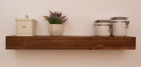 Floating Shelf | Wooden Floating Shelf | Floating Shelves | Livingroom Decor | Bathroom Decor | Ledge Shelf