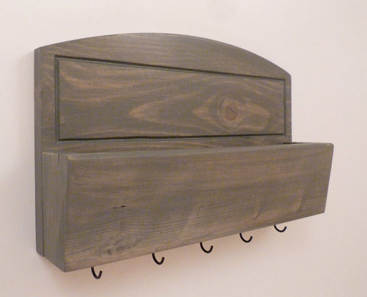 Mail Organizer Wall | Mail Rack | Entryway Organizer | Key Holder | Rustic Key Rack | Mail and Key Holder | Mail and Key Organizer