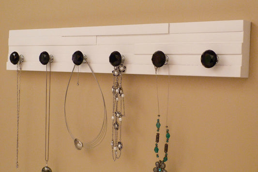 24 inches/6 knobs Jewelry Organizer | Necklace Holder | Bracelet Holder