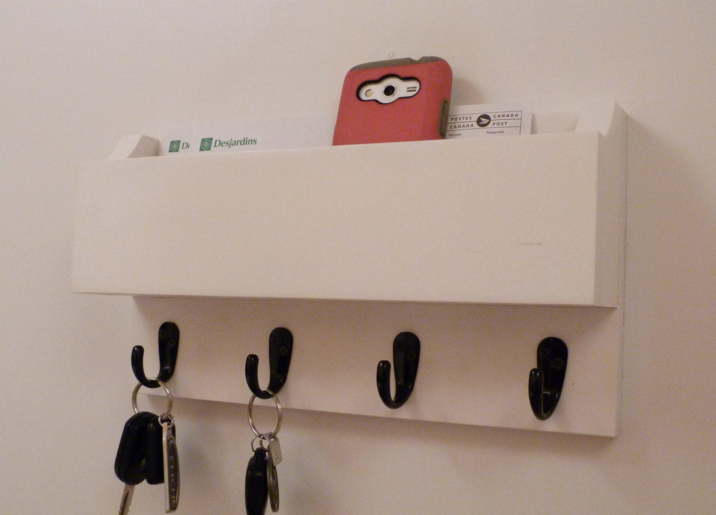 Mail Organizer Wall | Mail Rack | Entryway Organizer | Key Rack | Key Holder | Rustic Key Rack | Mail and Key Holder | Mail and Key Organizer