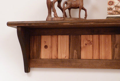 Wood Wall Shelf 35 Inches | Wall Shelf | Wall Mount Shelf