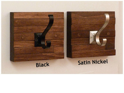 Modern and Rustic Entryway Coat Rack 30 Inches/5 hooks | Wall Coat Rack | Bathroom Towel Rack | Rustic Coat Rack