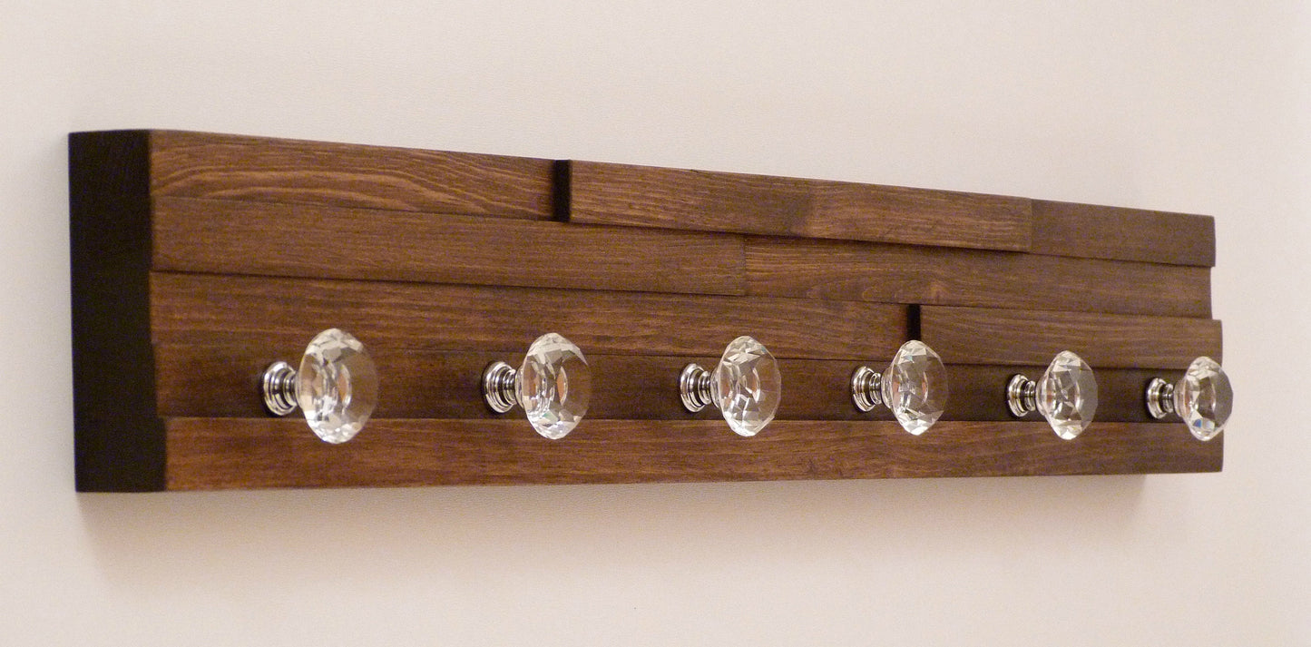 24 inches/6 knobs Jewelry Organizer | Necklace Holder| Bracelet Holder