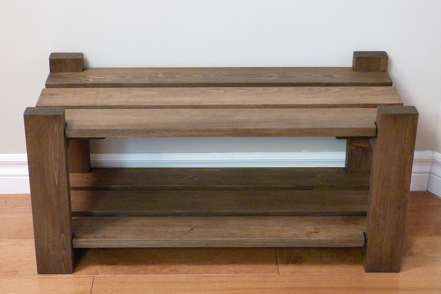 Shoe Rack-2 levels / with length options | Shoe Storage | Shoe Organizer | Shoe Cabinet | Shoe Rack Wood