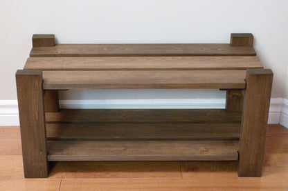 Shoe Rack-2 levels / with length options | Shoe Storage | Shoe Organizer | Shoe Cabinet | Shoe Rack Wood