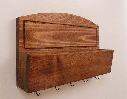 Mail Organizer Wall | Mail Rack | Entryway Organizer | Key Rack | Rustic Key Rack | Mail and Key Holder | Mail and Key Organizer