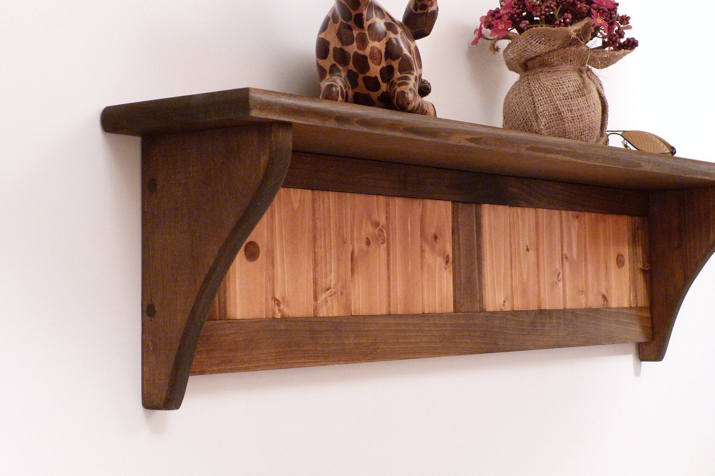 Wood Wall Shelf 35 Inches | Wall Shelf | Wall Mount Shelf