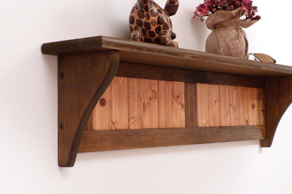 Wood Wall Shelf 35 Inches | Wall Shelf | Wall Mount Shelf