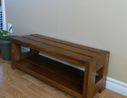 Rustic Shoe Rack | Shoe Storage | Shoe Organizer | Shoe Cabinet | Shoe Rack Wood