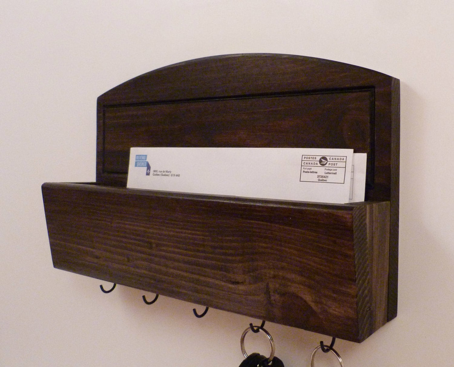 Mail Organizer Wall | Mail Rack | Entryway Organizer | Key Rack| Rustic Key Rack | Mail and Key Holder | Mail and Key Organizer