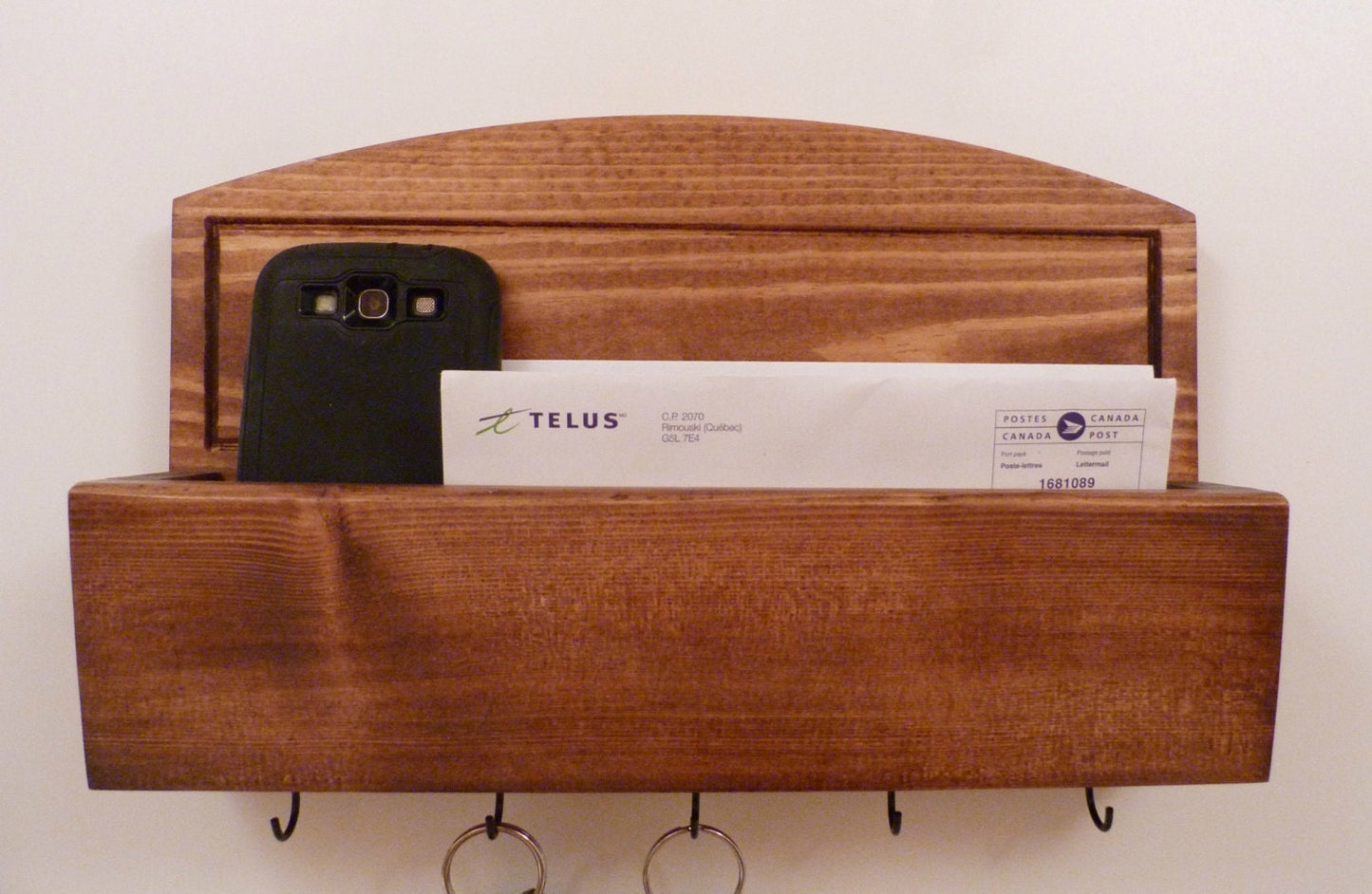 Mail Organizer Wall | Mail Rack | Entryway Organizer | Key Rack | Rustic Key Rack | Mail and Key Holder | Mail and Key Organizer