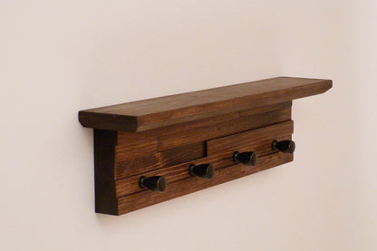 18 inches/4 knobs Jewelry Organizer With Shelf | Necklace Holder | Bracelet Holder