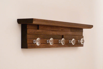 22 inches/5 knobs Jewelry Organizer With Shelf | Necklace Holder | Bracelet Holder