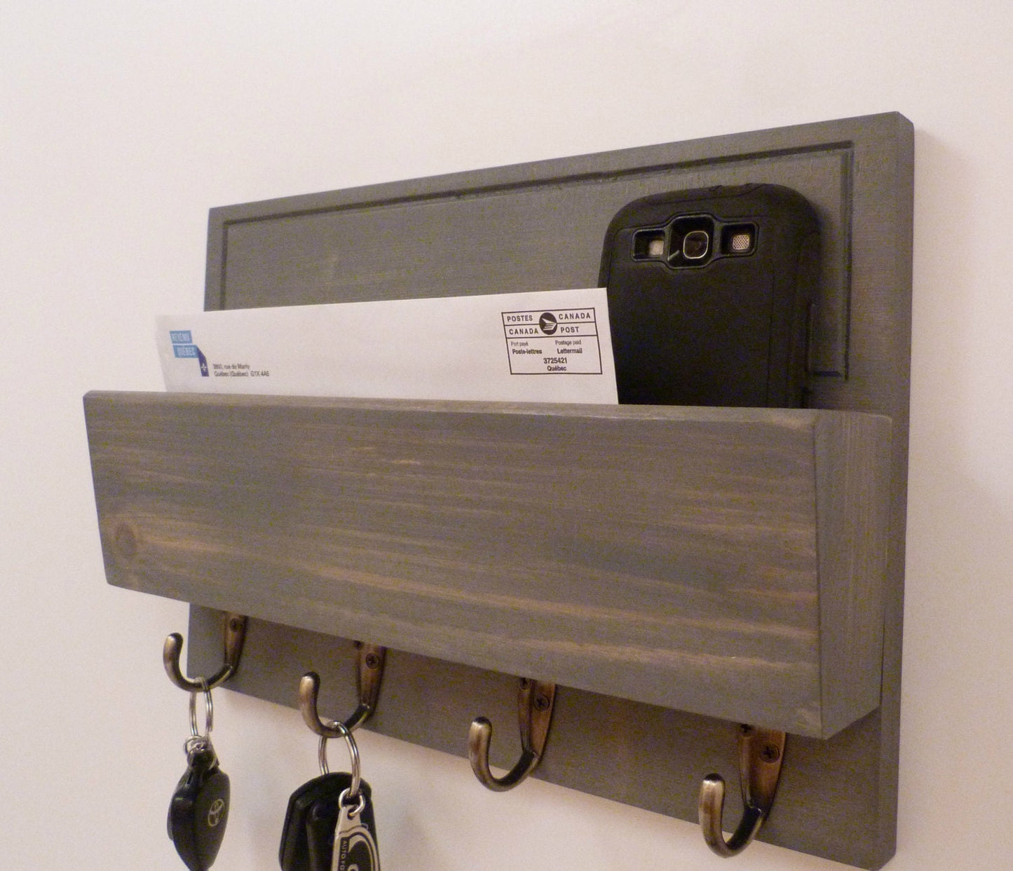 Mail Organizer Wall | Mail Rack | Entryway Organizer | Key Rack | Rustic Key Rack | Mail and Key Holder | Mail and Key Organizer