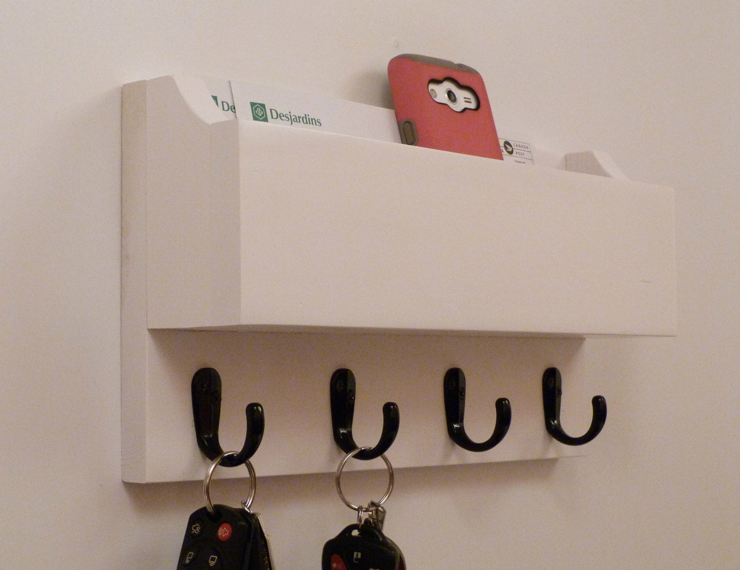 Mail Organizer Wall | Mail Rack | Entryway Organizer | Key Rack | Key Holder | Rustic Key Rack | Mail and Key Holder | Mail and Key Organizer