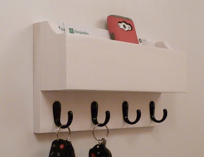 Mail Organizer Wall | Mail Rack | Entryway Organizer | Key Rack | Key Holder | Rustic Key Rack | Mail and Key Holder | Mail and Key Organizer