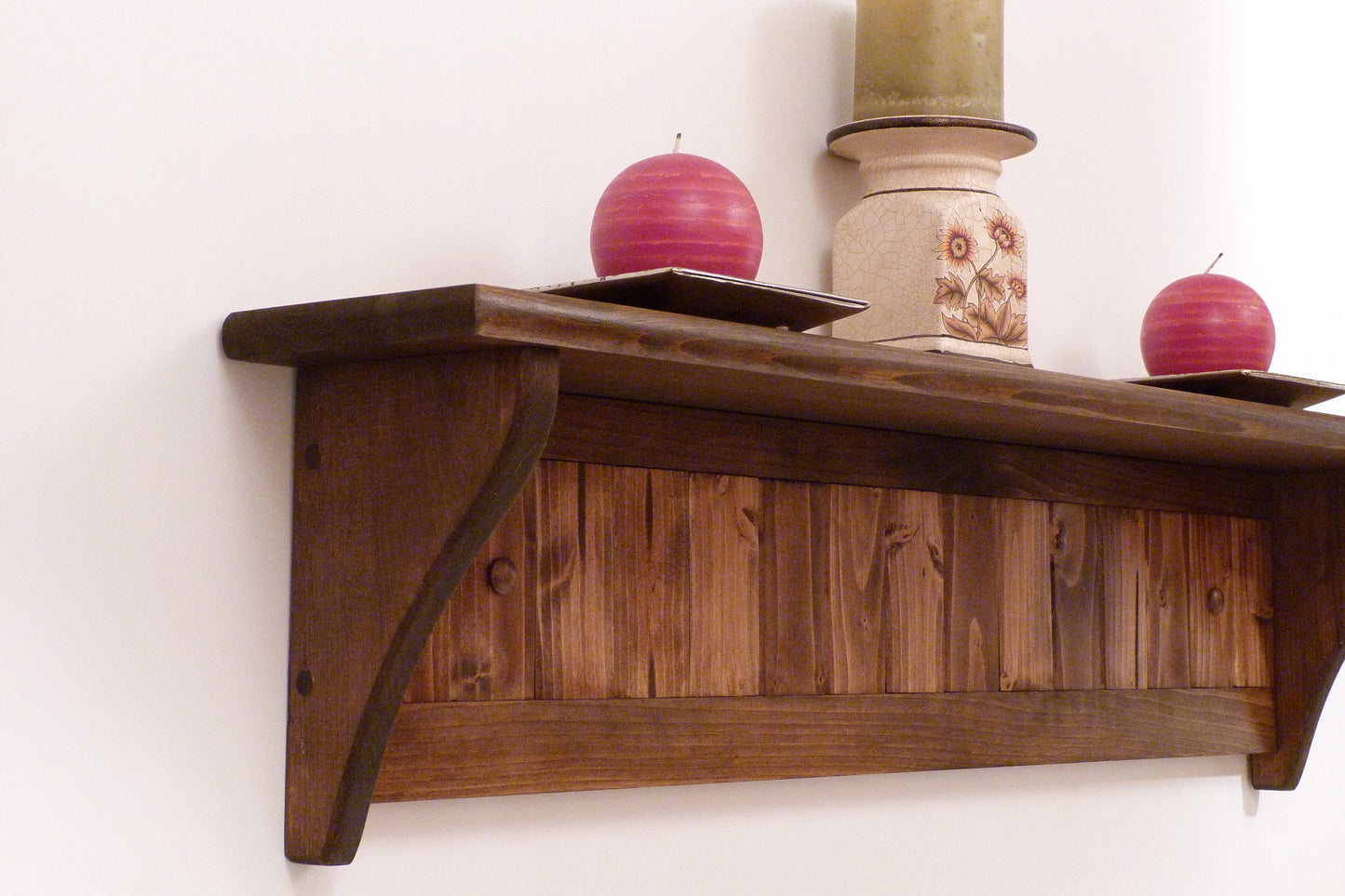 Wood Wall Shelf 35 Inches | Wall Shelf | Wall Mount Shelf