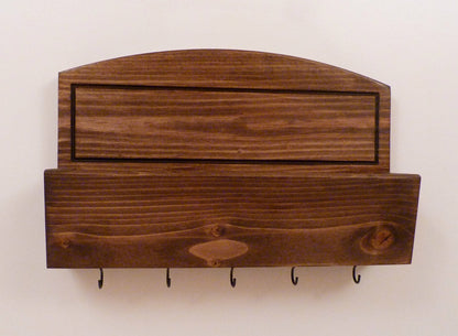 Mail Organizer Wall | Mail Rack | Entryway Organizer | Key Rack | Rustic Key Rack | Mail and Key Holder | Mail and Key Organizer