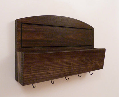 Mail Organizer Wall | Mail Rack | Entryway Organizer | Key Rack| Rustic Key Rack | Mail and Key Holder | Mail and Key Organizer