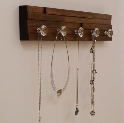 20 inches/5 knobs Jewelry Organizer | Necklace Holder | Bracelet Holder