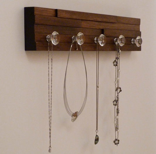 20 inches/5 knobs Jewelry Organizer | Necklace Holder | Bracelet Holder