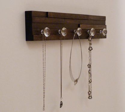 20 inches/5 knobs Jewelry Organizer | Necklace Holder | Bracelet Holder