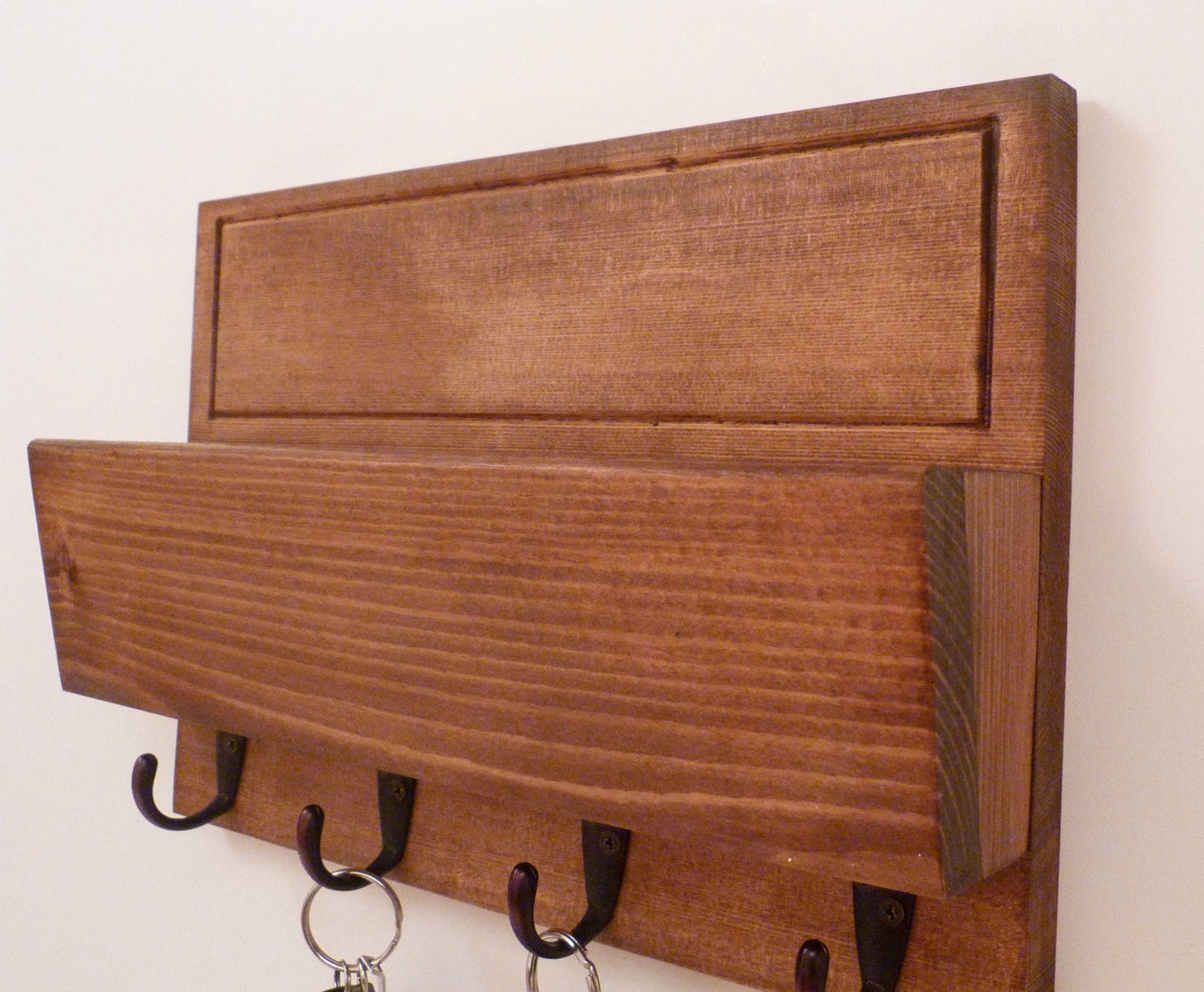 Mail Organizer Wall | Mail Rack | Entryway Organizer | Key Rack | Rustic Key Rack | Mail and Key Holder | Mail and Key Organizer