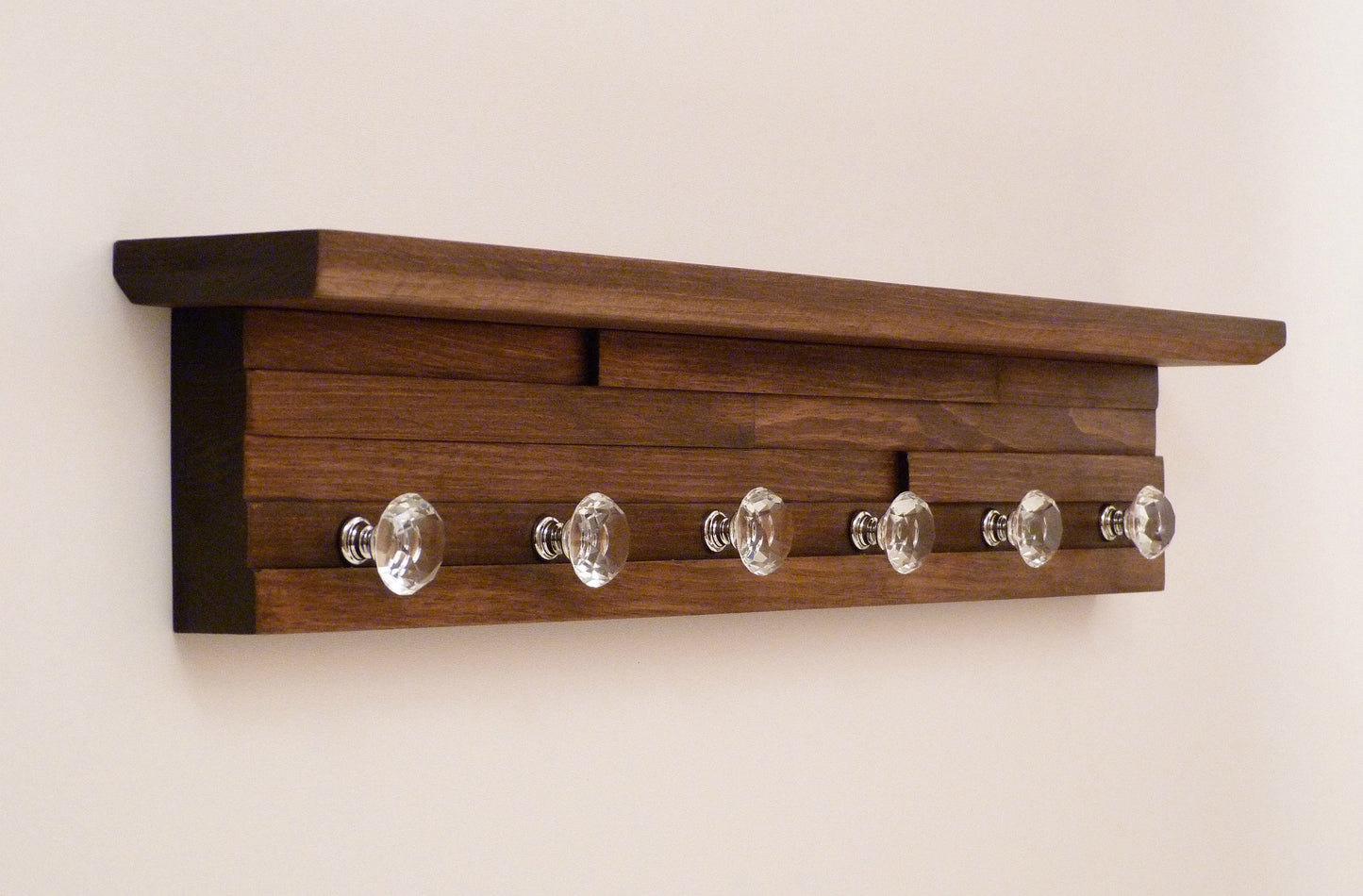26 inches/6 knobs Jewelry Organizer With Shelf | Necklace Holder | Bracelet Holder