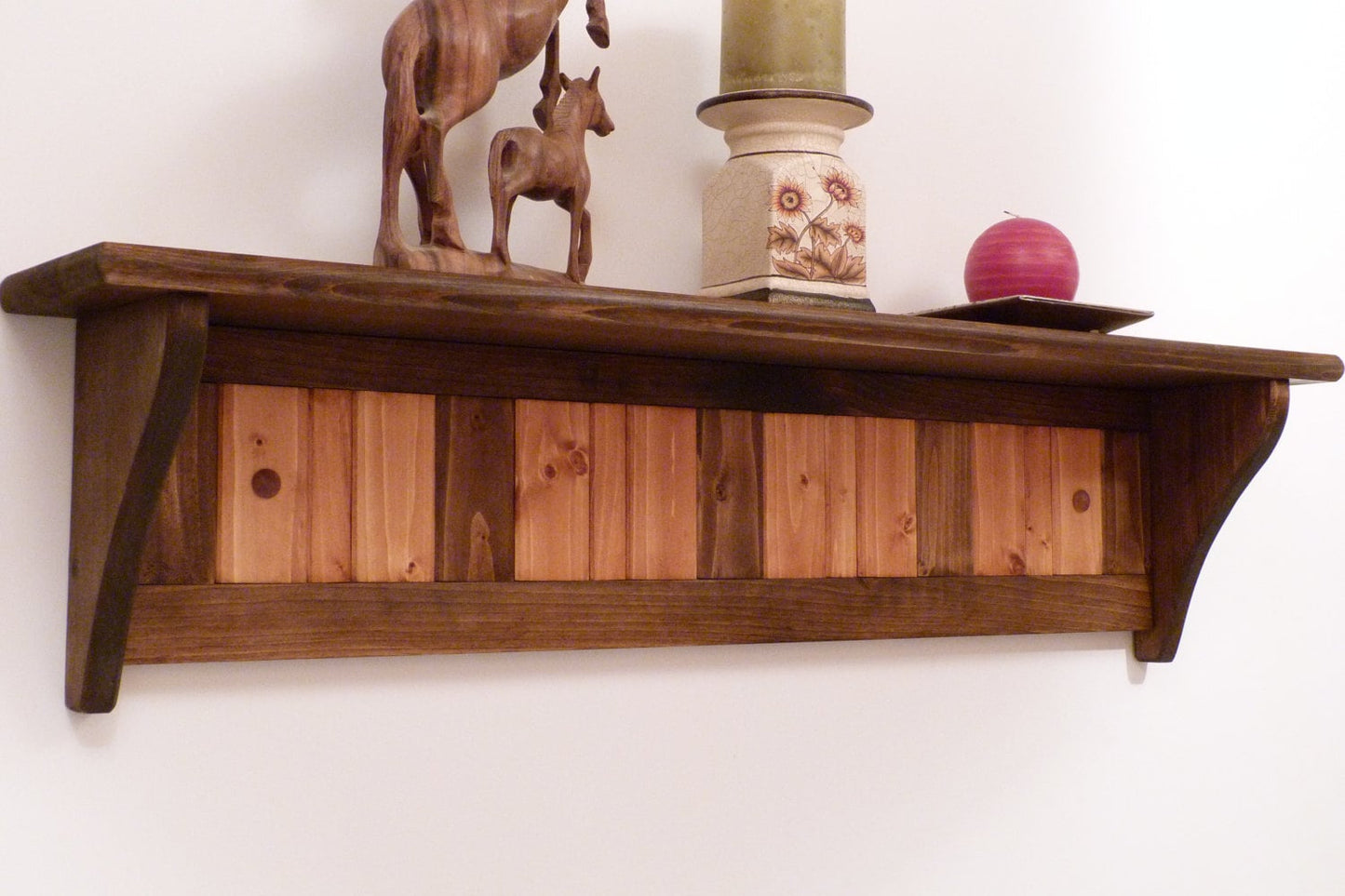 Wood Wall Shelf 35 Inches | Wall Shelf | Wall Mount Shelf