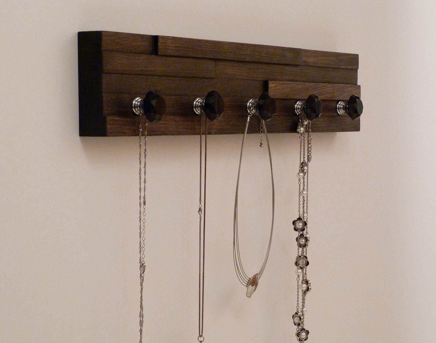 20 inches/5 knobs Jewelry Organizer | Necklace Holder | Bracelet Holder