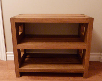 24 inches Rustic Shoe Rack 3 levels | Shoe Storage | Shoe Organizer | Shoe Cabinet | Shoe Rack Wood