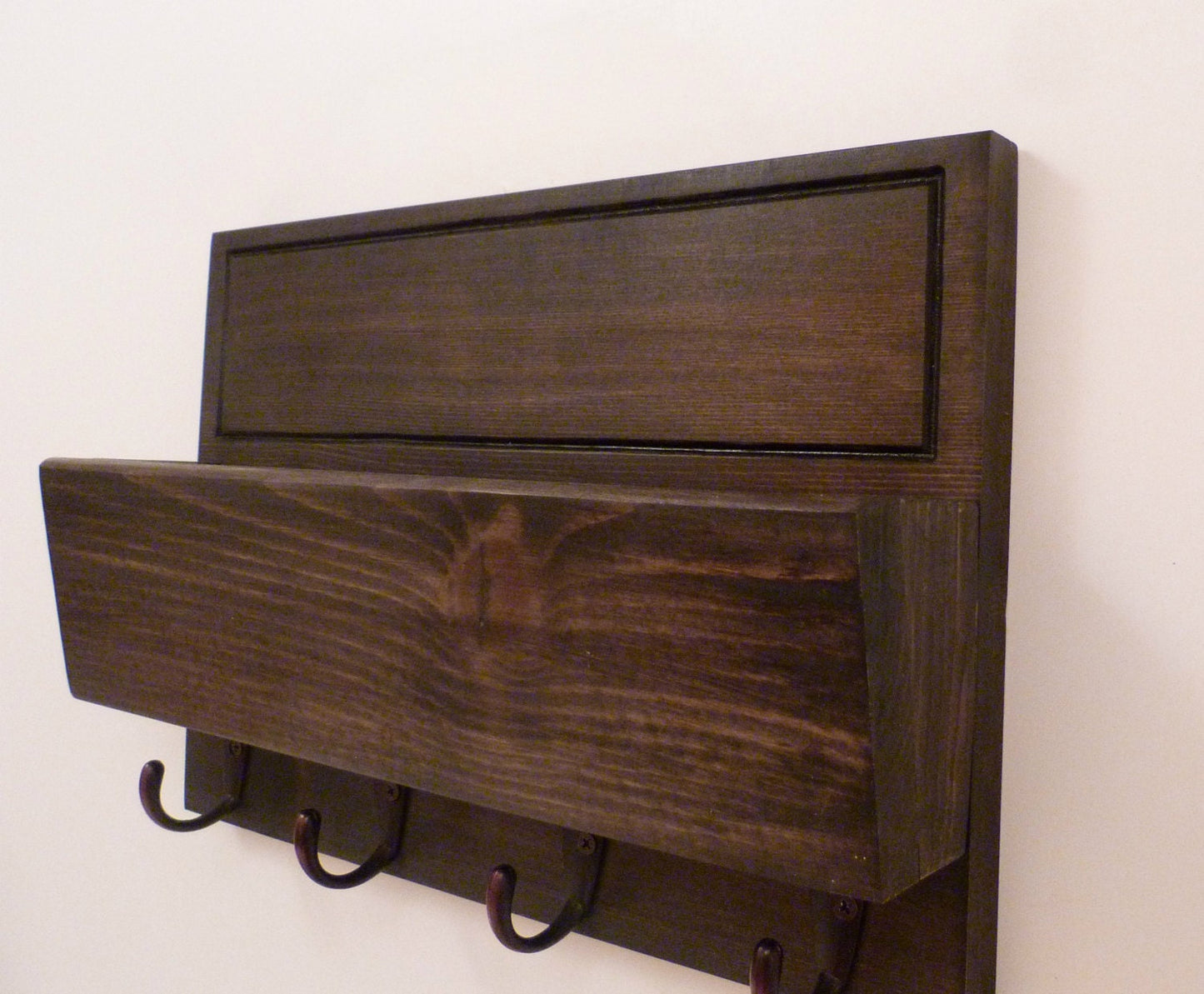 Mail Organizer Wall | Entryway Organizer | Key Rack | Key Holder | Rustic Key Rack | Mail and Key Holder | Mail and Key Organizer