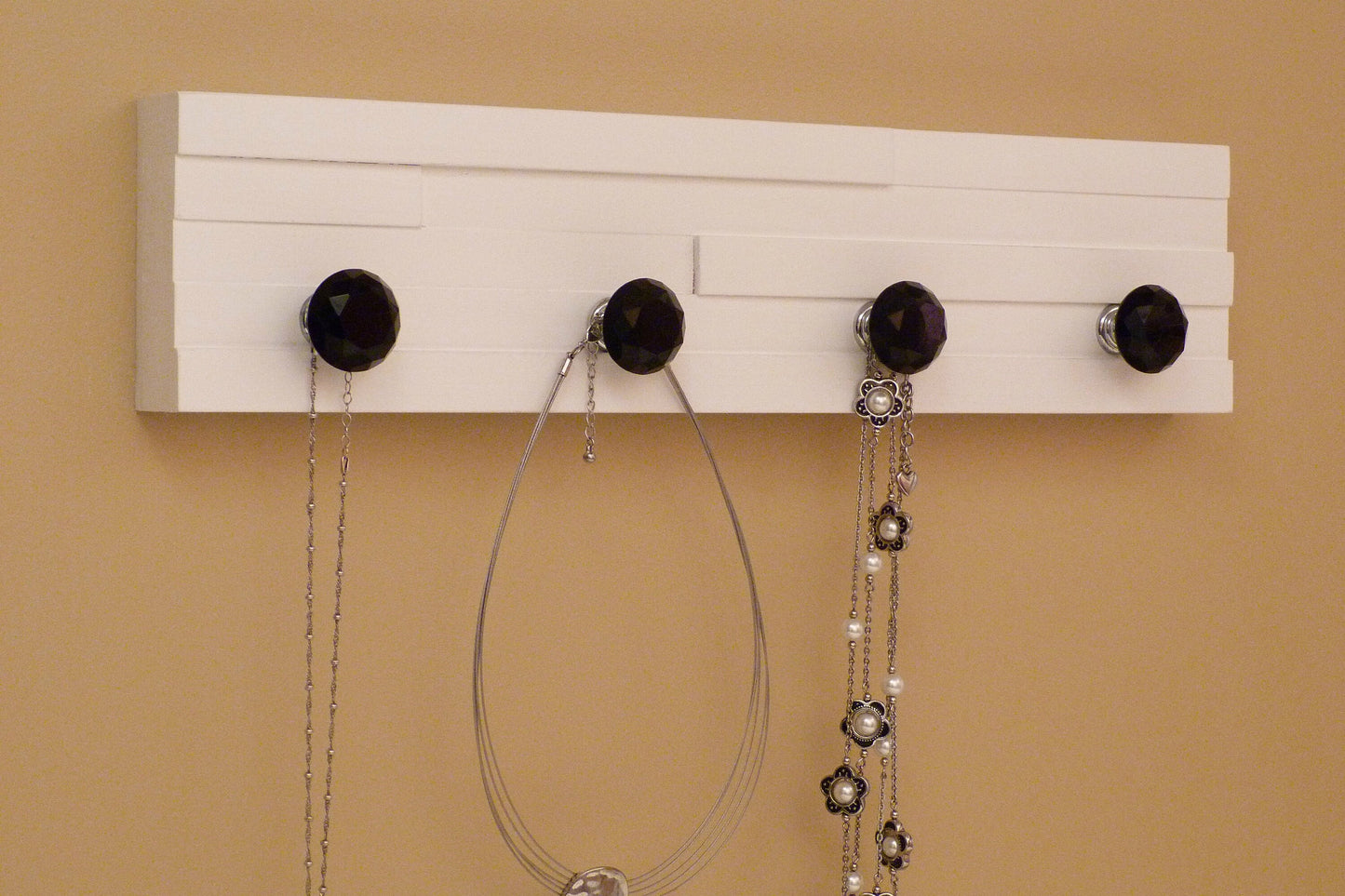 20 inches/5 knobs Jewelry Organizer | Necklace Holder | Bracelet Holder