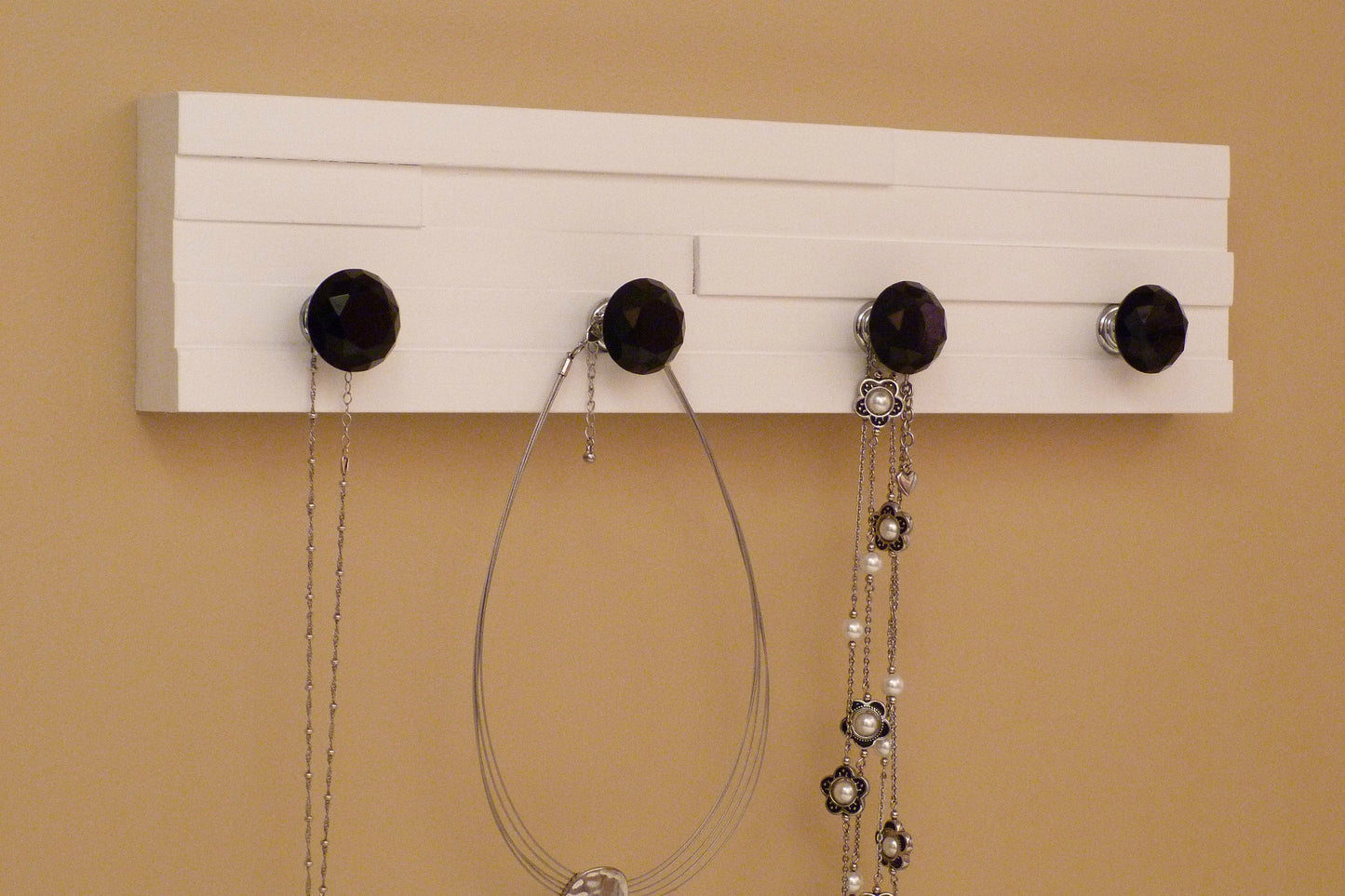 16 inches/4 knobs Jewelry Organizer | Necklace Holder | Bracelet Holder
