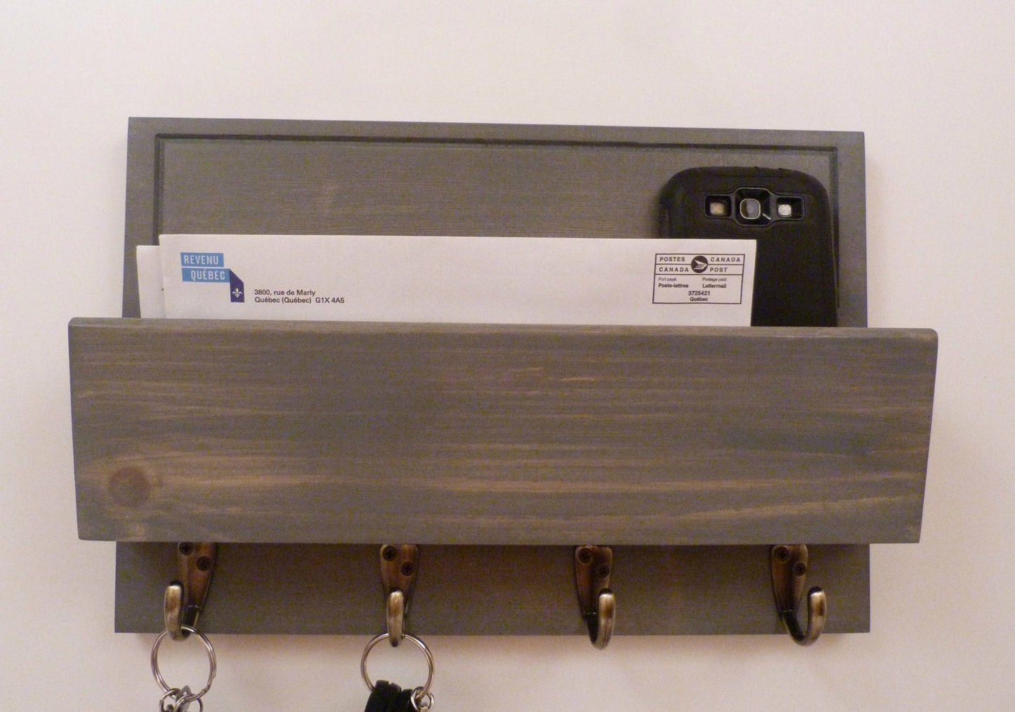 Mail Organizer Wall | Mail Rack | Entryway Organizer | Key Rack | Rustic Key Rack | Mail and Key Holder | Mail and Key Organizer