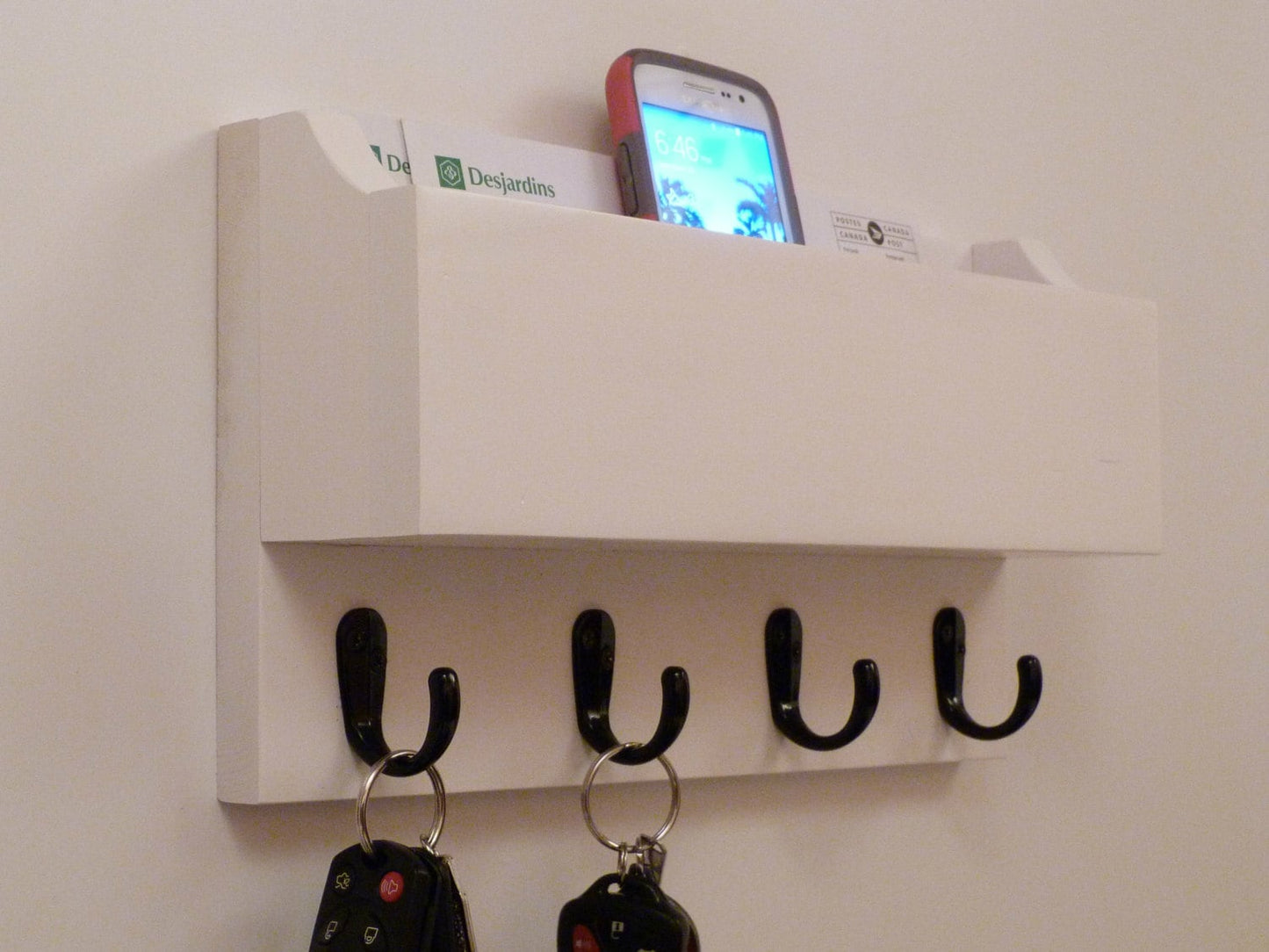 Mail Organizer Wall | Mail Rack | Entryway Organizer | Key Rack | Key Holder | Rustic Key Rack | Mail and Key Holder | Mail and Key Organizer