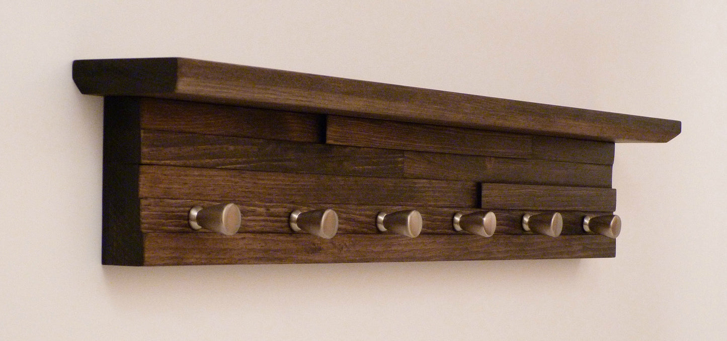 26 inches/6 knobs Jewelry Organizer With Shelf | Necklace Holder | Bracelet Holder