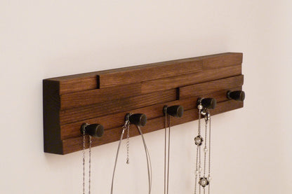 20 inches/5 knobs Jewelry Organizer | Necklace Holder | Bracelet Holder