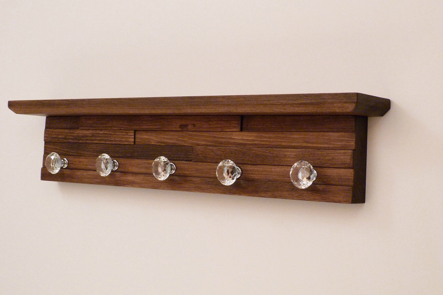 22 inches/5 knobs Jewelry Organizer With Shelf | Necklace Holder | Bracelet Holder