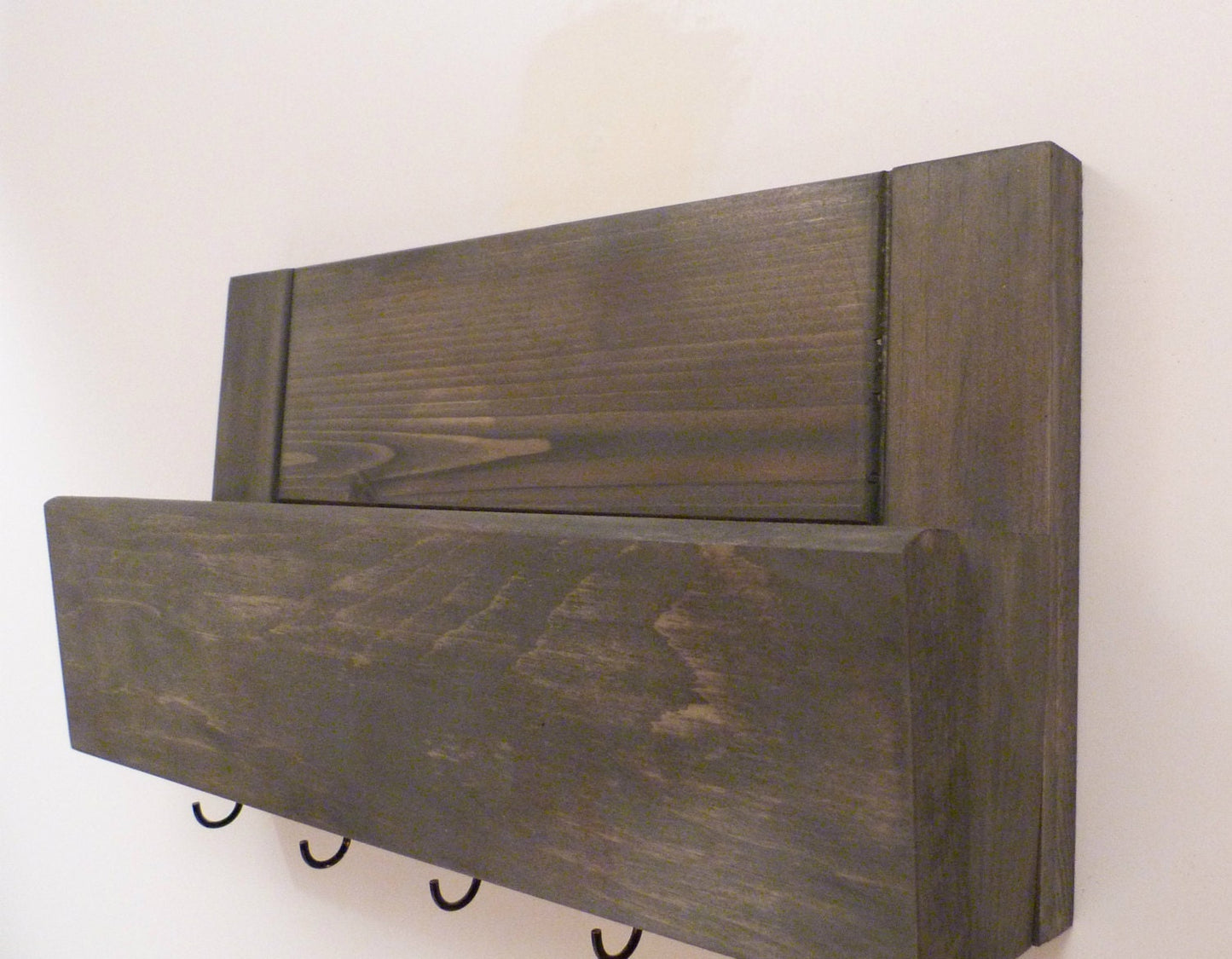 Mail Organizer | Wall Mail Rack | Entryway Organizer | Key Holder | Rustic Key Rack | Mail and Key Holder | Mail and Key Organizer