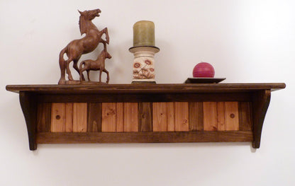 Wood Wall Shelf 35 Inches | Wall Shelf | Wall Mount Shelf