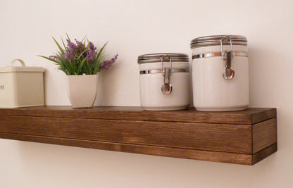 Floating Shelf | Wooden Floating Shelf | Floating Shelves | Livingroom Decor | Bathroom Decor | Ledge Shelf