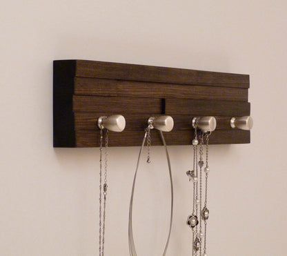 16 inches/4 knobs Jewelry Organizer | Necklace Holder | Bracelet Holder
