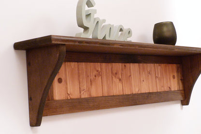 Wood Wall Shelf 35 Inches | Wall Shelf | Wall Mount Shelf