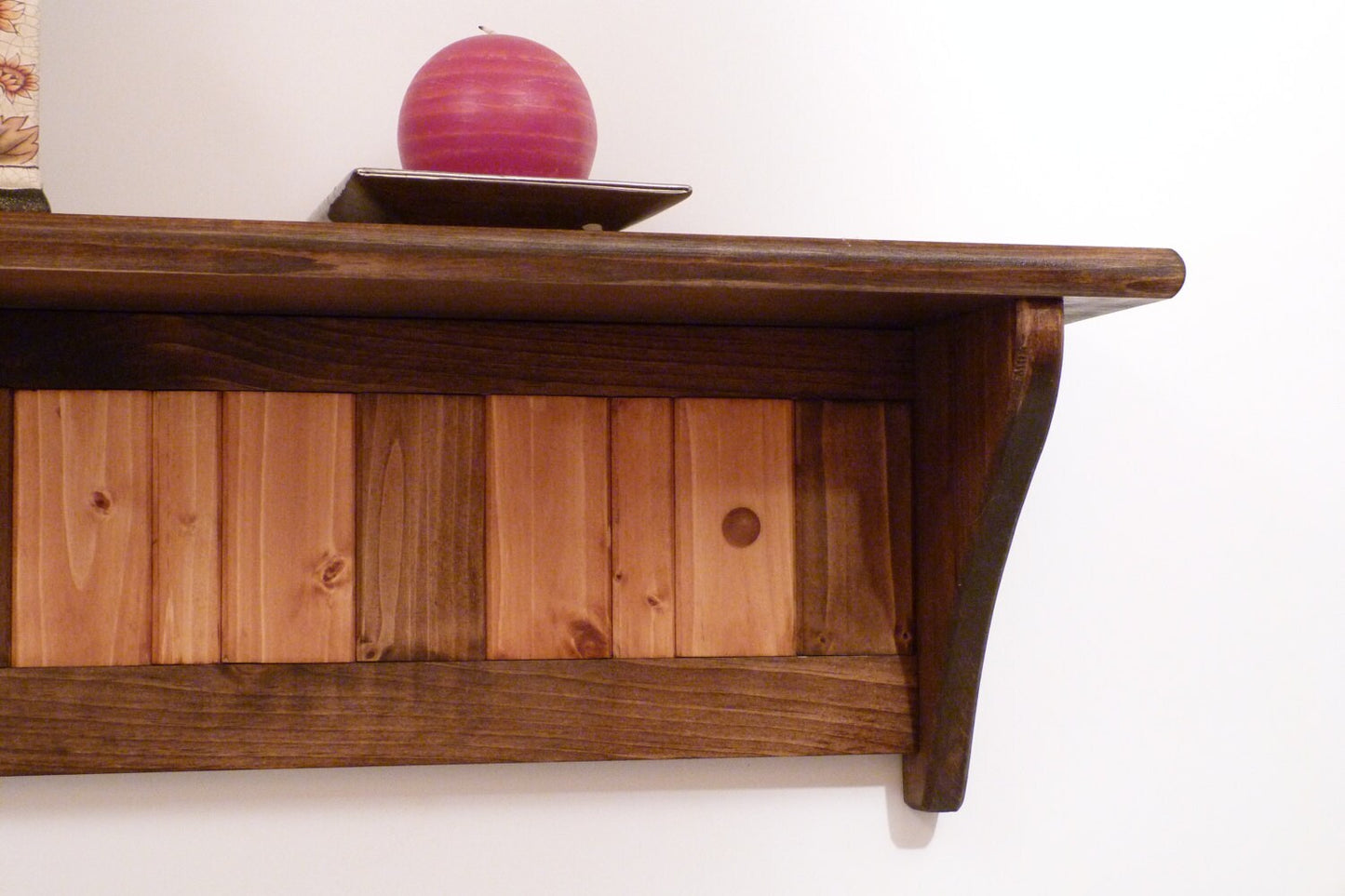 Wood Wall Shelf 35 Inches | Wall Shelf | Wall Mount Shelf
