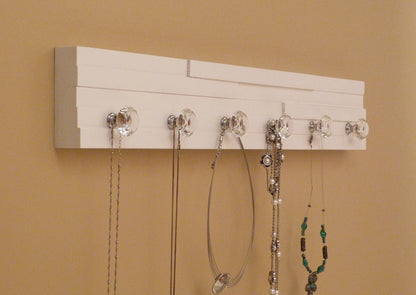 24 inches/6 knobs Jewelry Organizer | Necklace Holder | Bracelet Holder