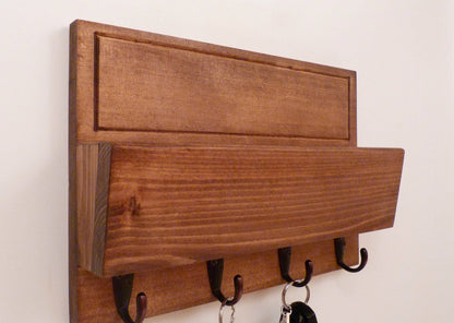Mail Organizer Wall | Mail Rack | Entryway Organizer | Key Rack | Rustic Key Rack | Mail and Key Holder | Mail and Key Organizer