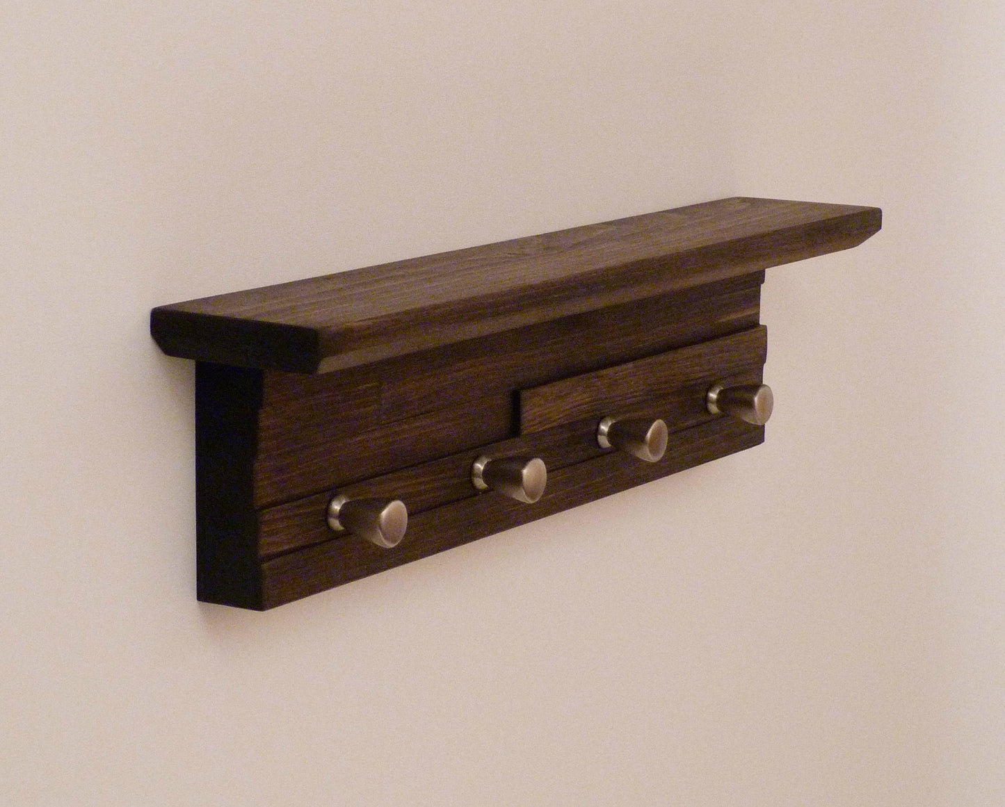 18 inches/4 knobs Jewelry Organizer With Shelf | Necklace Holder | Bracelet Holder