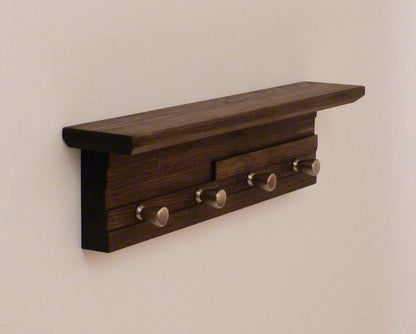 18 inches/4 knobs Jewelry Organizer With Shelf | Necklace Holder | Bracelet Holder