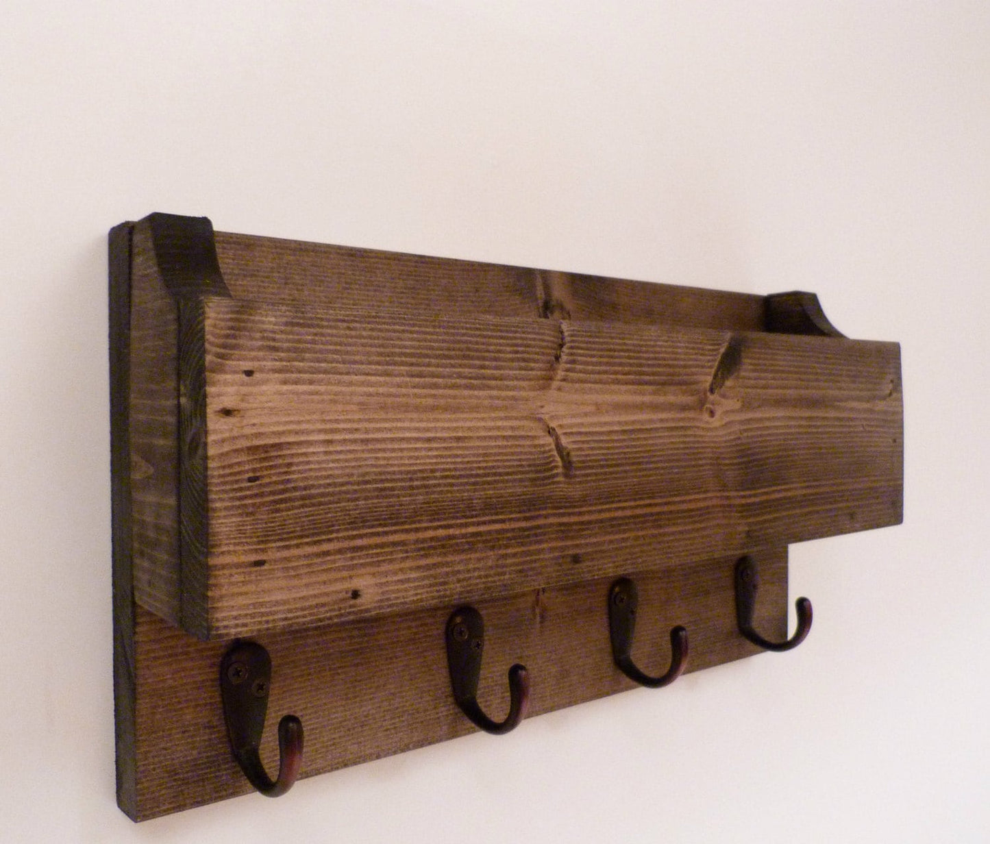 Mail Organizer Wall | Entryway Organizer | Key Rack | Key Holder | Rustic Key Rack | Mail and Key Holder | Mail and Key Organizer